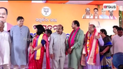 ବିଜେପି କାର୍ଯ୍ୟାଳୟରେ ନୂତନ ସଭାପତି ମନମୋହନ ସାମଲଙ୍କ ଶୁଭେଚ୍ଛା ଜଣାଉଛନ୍ତି
