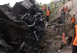 Bus accident in Jammu -The bus was going from Amritsar to Katra-10-killed
