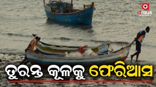 fisherman return to the coast immidiately