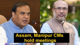 Assam, Manipur CMs hold meetings in Imphal, net suspension extended till June 15