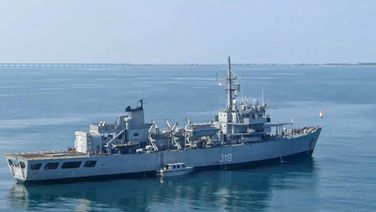 INS Sandhayak Inducted Into Fleet On Navy Day