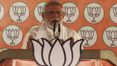 Cong accepted country's division on basis of religion: PM Modi
