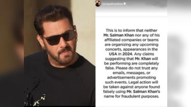 Salman Khan's Team Issues Advisory On US Concert Scam