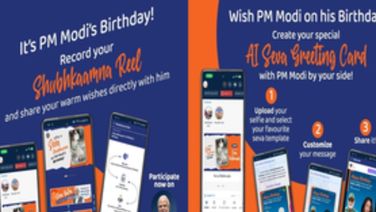 As PM Modi Turns 74, Here's How You Can Send B-Day Greetings Through NaMo App