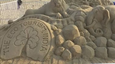 Odisha: 13th Edition Of International Sand Art Festival Begins In Puri