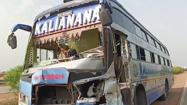 Balasore: Bus Hits Unknown Vehicle, 3 Injured, Over 60 Passengers Narrowly Escape