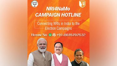 LS polls: BJP launches 'NRI4NAMO' hotline number to connect NRIs with party's campaign