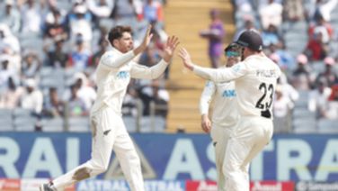 2nd Test: Santner Helps NZ Bowl Out India For 156, Take 103-Run Lead