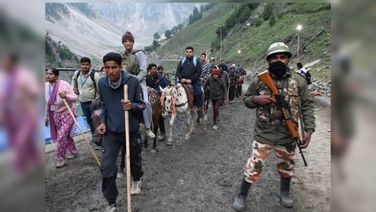 Another Batch Of Yatris Leave Jammu To Perform Ongoing Amarnath Yatra