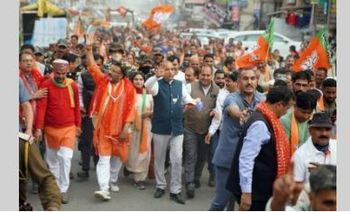 BJP all set to retain power in Himachal Pradesh