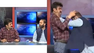 Pakistani Panelists Start Fighting During Live TV Debate; Video Viral