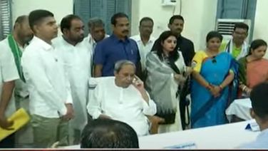 CM Naveen Patnaik Files Nomination Papers From Hinjili Constituency