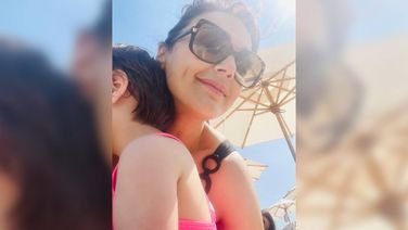 Preity Zinta Goes On A Beach Date With Her Kids