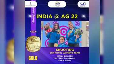 Asian Games: India Wins Second Gold In Shooting, Top Finish For Women's 25 m Pistol Team