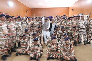 Himachal Governor Visits Forward Areas Bordering China