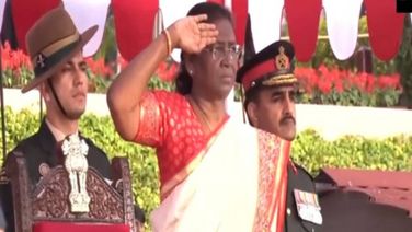 President Droupadi Murmu Reviews NDA Passing Out Parade In Pune