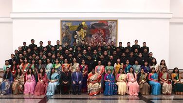 President Murmu Encourages IAS Officers To Make India Inclusive And Developed