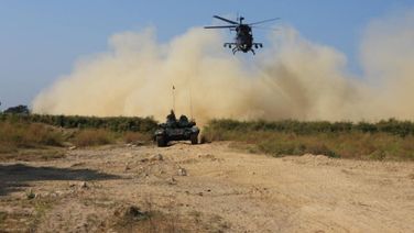 Army's Western Command Conducts 'Gagan Strike' Exercise In Punjab Melding Armour And Air Assets