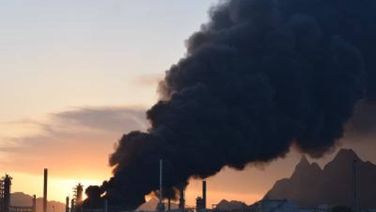 Fire Reported After Drone Attack At Russian Oil Refinery
