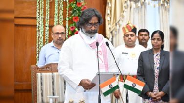 Out On Bail, Hemant Soren Takes Oath As Jharkhand CM