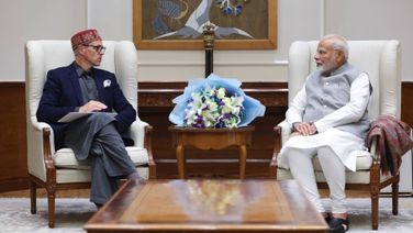 J&K CM Omar Abdullah Meets PM Modi In Delhi