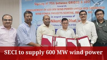 Odisha: SECI to supply 600 MW Wind Power to GRIDCO