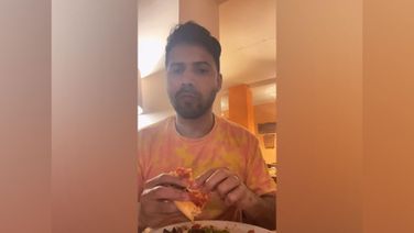 Varun Dhawan Shares Goofy Video To Express Love For Pizza