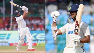 Rohit-Jaiswal Hitting Helps India Bring Up Fastest Team Hundred In Test Cricket History