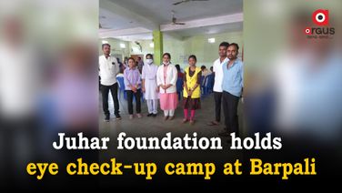 Juhar foundation holds eye check-up camp at Barpali