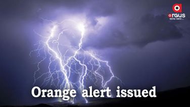 Orange warning of heavy rain, thunderstorm, lightning issued in Odisha