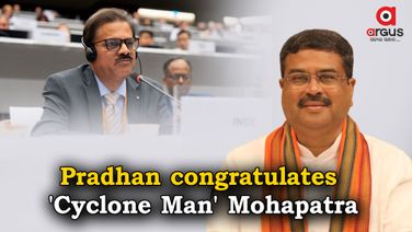 Pradhan congratulates new WMO Vice-President Mrutyunjay Mohapatra