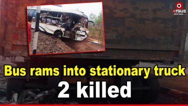 2 killed, 20 injured as bus rams into stationary Hyva truck in Sundargarh