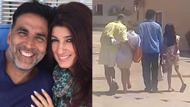 Akshay Kumar, Twinkle Khanna 'Embarrass' Their Kids As They Dance While Walking