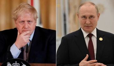 Former UK PM Johnson claims Russian President Putin 