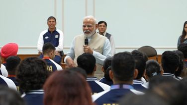 PM Modi Meets Indian Paralympics Contingent At His Residence