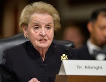 First female US Secretary of State Madeleine Albright dies