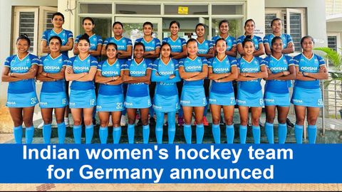 Hockey India names 20-member Indian women's hockey team for Germany Tour