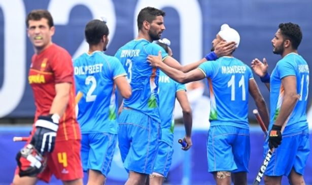 India outplay Spain 3-0 in men's hockey match