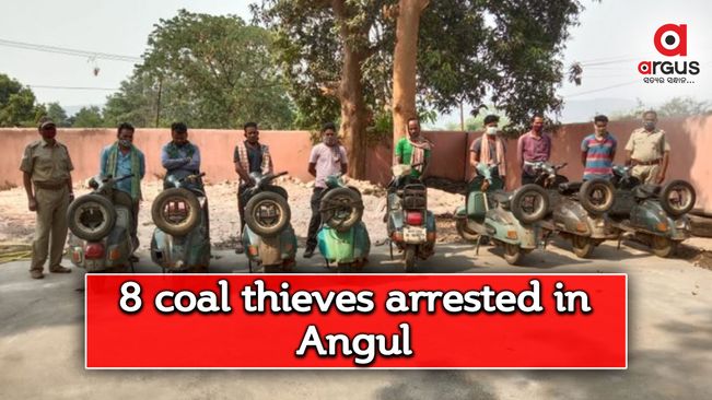 Eight arrested for coal theft in Angul