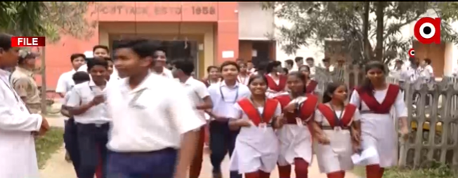 Offline HSC Exam begins in Odisha amid Covid safety norms