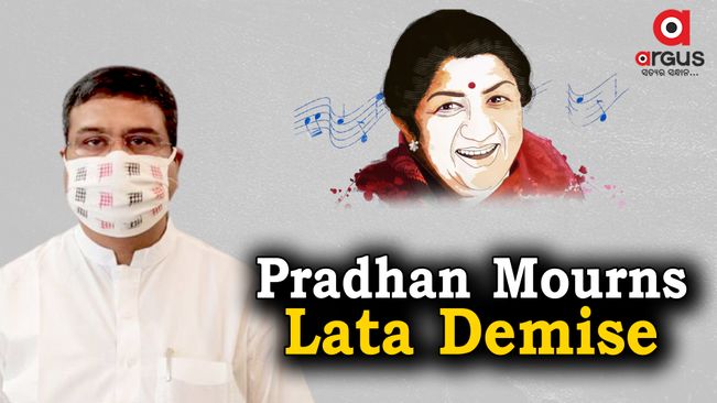 Pradhan expresses deep grief over Lata Mangeshkar demise