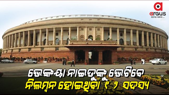 Rajya Sabha suspends 12 Opposition members over misconduct during last session