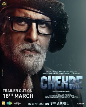 Big B's official look in 'Chehre' out, trailer on March 18