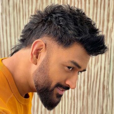MS Dhoni catches fans by surprise with faux-hawk hairstyle