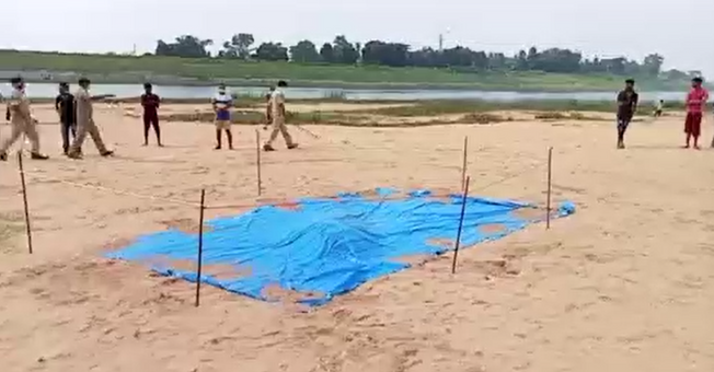 Man’s body found half-buried in sand on Balijatra ground; probe begins