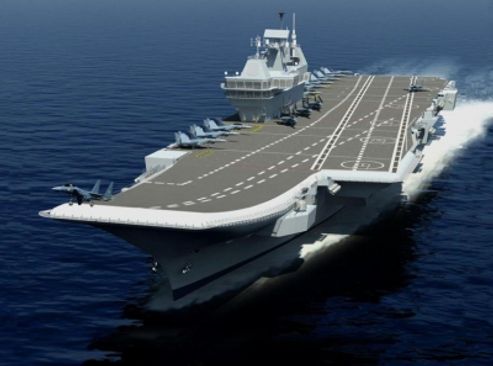 INS Vikrant sails out from Kochi for 4-day training