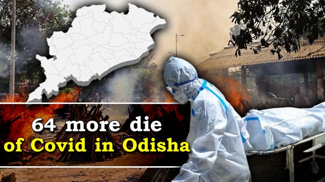 Odisha adds 64 new Covid fatalities; death toll mounts to 6,887