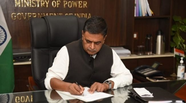 R.K. Singh takes charge as Minister of Power and Renewable Energy