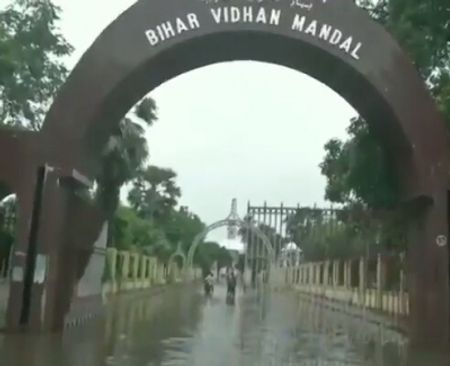 Bihar's capital flooded due to overnight rain on Saturday