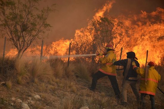 Argentina forest fire still not controlled